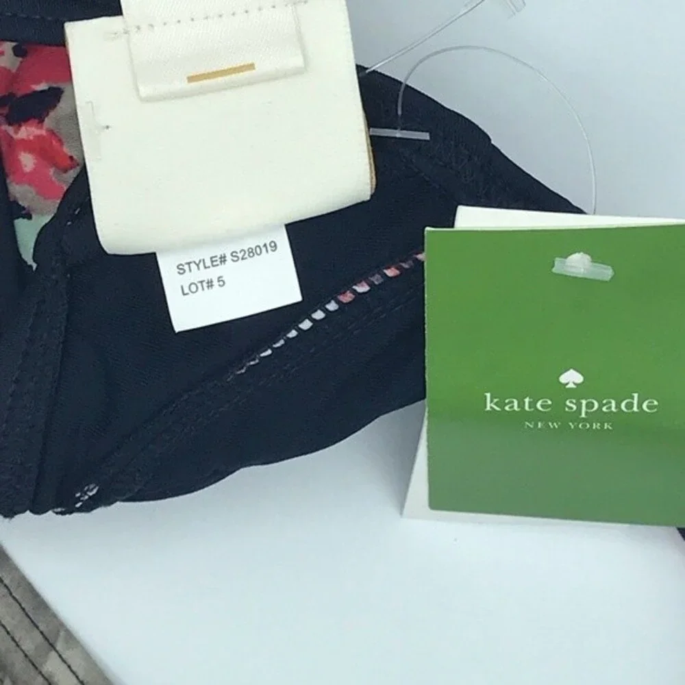 NWT Kate Spade bralette bikini top size xsmall